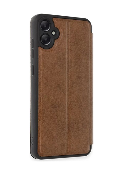 Newface Samsung Galaxy A05 Kılıf Flip Cover - Taba