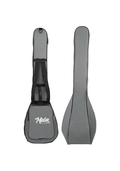 Midex Cs-122 Uzun Sap Saz Bağlama Kılıfı Kalın Soft Case