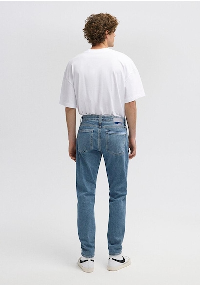 Mavi Erkek Mılan Mid Vintage Premium Blue 0081083030 Mavi