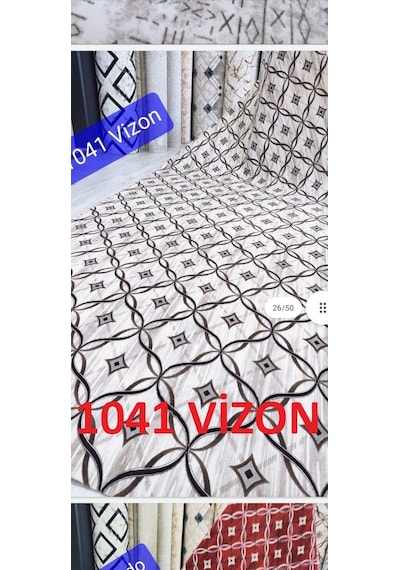Yeni Modeller Kaymaz Jel Taban Halı Koridor Kesme Yolluk (384217337)