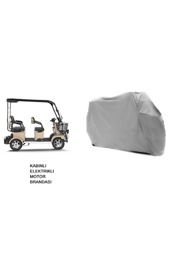 Arora Angel Pro 72v20ah Tricyle Su Geçirmez Motor Brandası