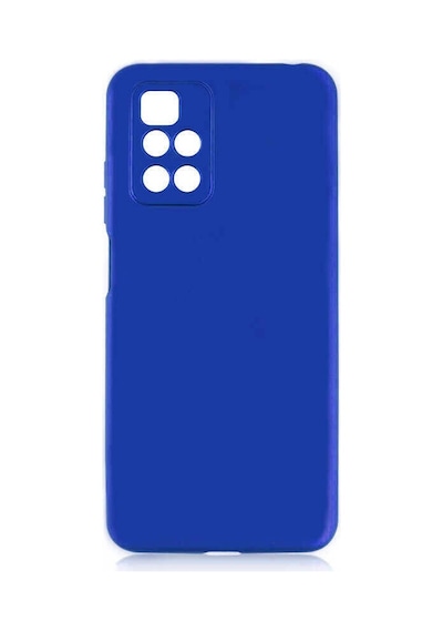 Xiaomi Redmi 10 2022 Kılıf Zore Premier Silikon Kapak Saks Mavi