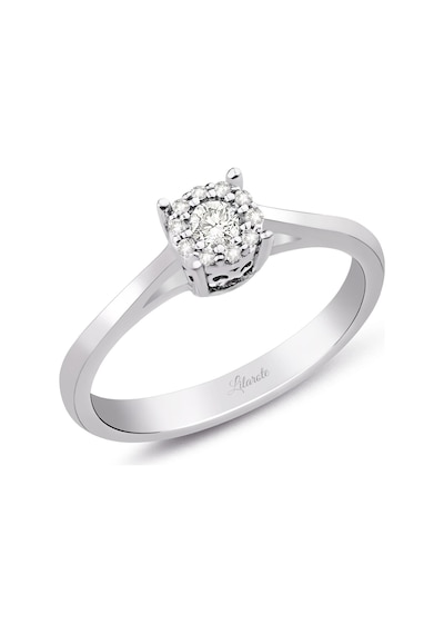 0.14 Ct. Modern Tasarım Coronet Tektaş Yüzük