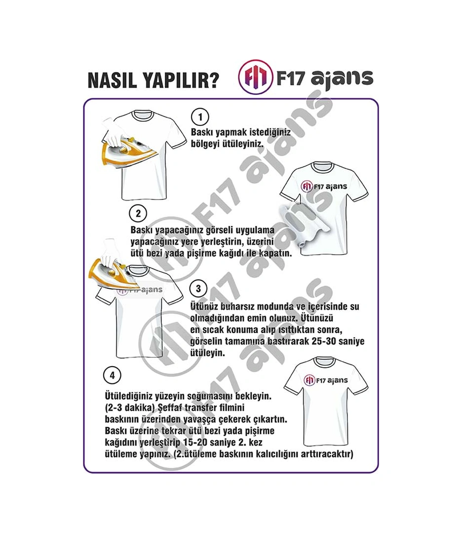 Unicorn Ütü İle Yapışan Tekstil Baskısı 2824