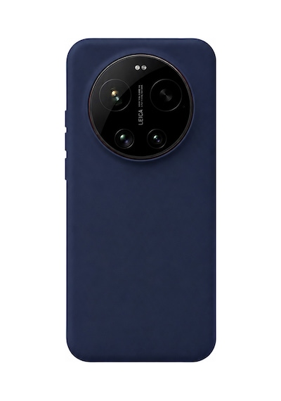 Xiaomi Mi 17 Ultra Uyumlu İçi Kadife Kaplamalı Silikon Kılıf Airline Serisi Lacivert
