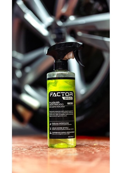 Factor 360 X Liquid Sıvı Lastik Parlatıcı 500 Ml Diğer