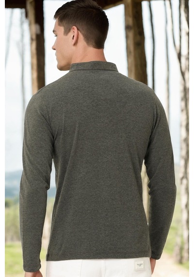 V4009 Dewberry Erkek Sweatshırt-antrasit-1 Antrasit-1