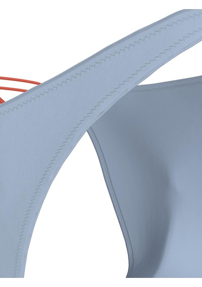 Calvin Klein Kadın Yandan Bağlamalı Logo Detaylı Mavi Bikini Altı-13580 Mavi