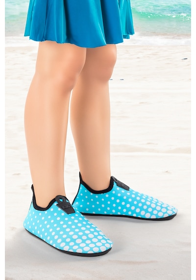 Kiko Kids Point Havuz Plaj Kız Çocuk Deniz Ayakkabısı 7514 Mint Yeşili - Beyaz Mint Yeşili - Beyaz