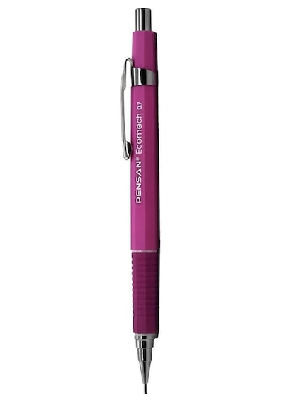 Ecomech Versatil Mekanik Uçlu Kalem 0.7 Mm - 1 Adet Pembe Pembe