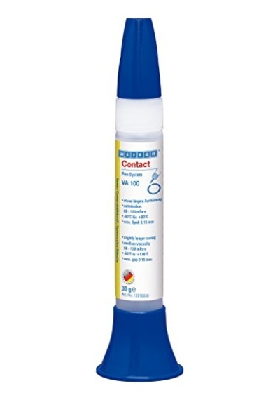 Contact Va 100 / Siyanoakrilat Yapıştırıcı / 30 G Kalem/kauçuk Ve Plastikkler İçin Genel