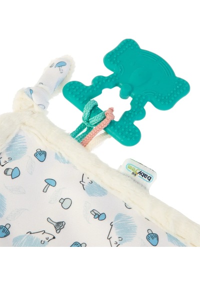 Babyjem 926 Birdy Diş Kaşıyıcılı + Silikon Emzik Uyku Arkadaşım Mavi