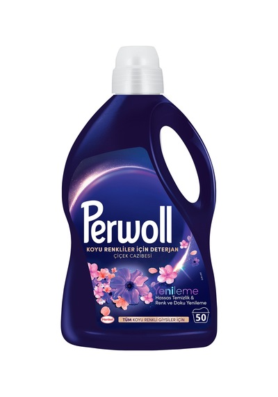 Perwoll Sıvı Çamaşır Deterjanı 3'lü set :Açık Renk 2.97L X1 , Çiçek Cazibesi 2.75L X1, Koyu Renkler 2.75L X1