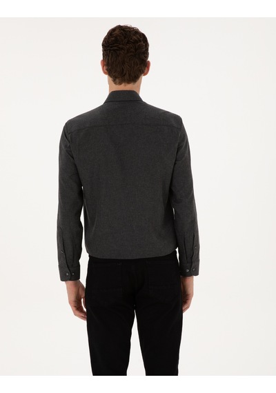 Pierre Cardin Erkek Antrasit Gömlek Desenli 50316751-vr006 Antrasit