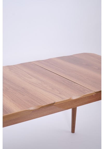 Yakamoz Polo Mdf Lak Panel Mutfak Masa Sandalye Takımı 80x130 Ceviz