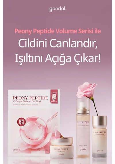 Peptit İçerikli, Cilde Sıkı Görünüm Kazandıran Ampul Goodal Peony Peptide Volume Ampoule 74114251