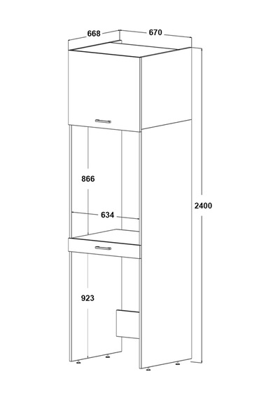 Çamaşır Ve Kurutma Makinesi Dolabı+Üst Dolabı 67X240 Cm A.Çam Atlantikçam Çamaşır Ve Kurutma Makinesi Dolabı+Üst Dolabı 67X240 Cm A.Çam Atlantikçam