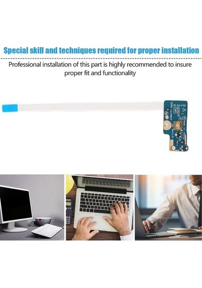 Prestigegoods Hp Uyumlu 15-g 749650-001 Ls-a991p 455mkl32l01-blue Kablolu Güç Düğmesi Kartı Yedek Parça