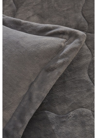 Karaca Home Flufy Çift Kişilik Soft Dream Comfort Set Antrasit
