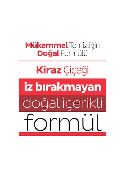 Sleepy Easy Clean Kiraz Çiçeği Yüzey Temizlik Havlusu - 100 Yaprak 6 Adet Tekli