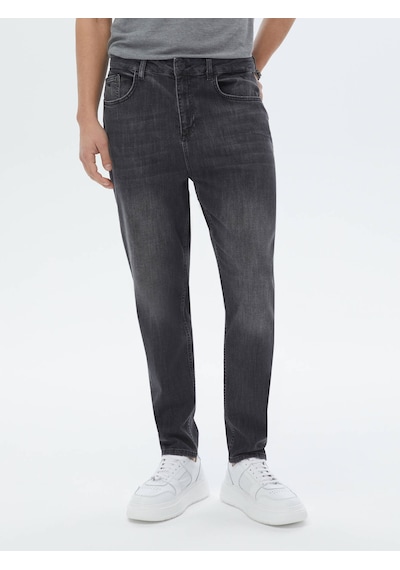 Kip Antrasit Carrot Fit Denim Pamuk Karışımlı Pantolon Çok Renkli Kip Antrasit Carrot Fit Denim Pamuk Karışımlı Pantolon Çok Renkli