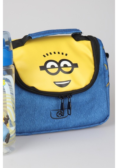 X Dekomus Lisanslı Minions Banana Mood Collection Termoslu Beslenme Çantası Ve 500 Ml Matara Seti Altın