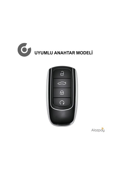 Chery Tiggo 8 Pro Max & Tiggo 7 Pro Max Avatgarde & Omoda 5 Pro Silikon Anahtar Kılıfı Mavi