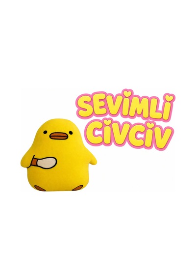 Peluş Sevimli Katil Civciv Sarı