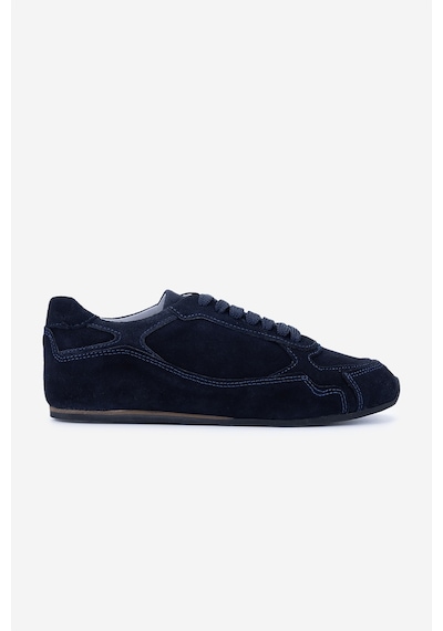 Valmenti Kadın Hakiki Deri Lacivert Süet Sneakers & Spor Ayakkabı 1122 2665 Bn Ayk Y25 Lacı Suet Lacivert