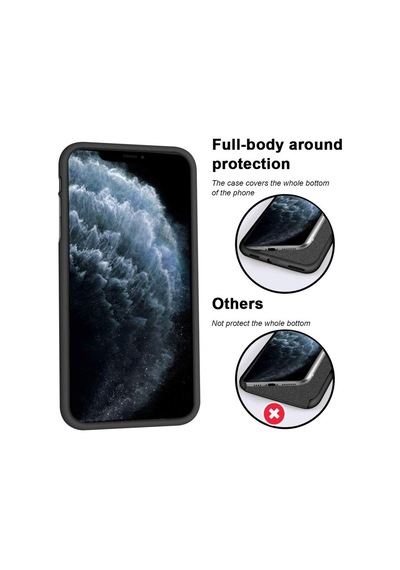 Apple Uyumlu  iPhone 12 Pro (6.1'') Kilif, Logis Liquid Lansman Silikon 513103691