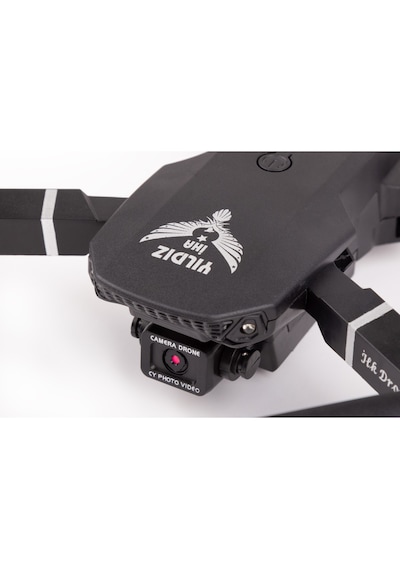 İlk Dronum Katlanır Çift Kameralı Tek Tuşla Iniş Kalkış Başlangıç Drone Model (1 Bataryalı, Siyah)