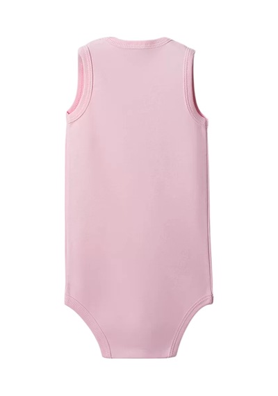 Gaye Bebe Pembe Askılı Body Zıbın 2-7 Yaş Çocuklar İçin 5 Adet Alttan Çıtçıtlı Özel Gereksinimli Çok Renkli