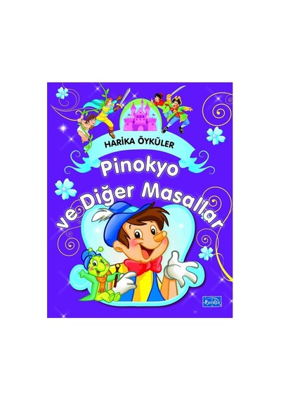 1 Ve 2.sınıflar İçin Harika Öyküler - Grimm Masalları - Pinokyo 2 Kitap
