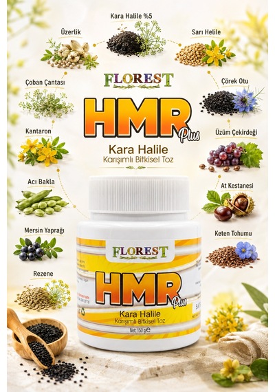 Hmr Plus Kara Halile Karışımlı Bitkisel Toz 150 G - 890499790