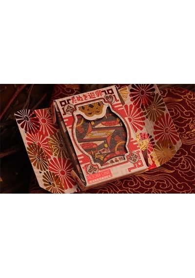 Room One Tanuki Yukaku Hanafuda Premium Oyun Kağıdı İskambil Kartları Destesi