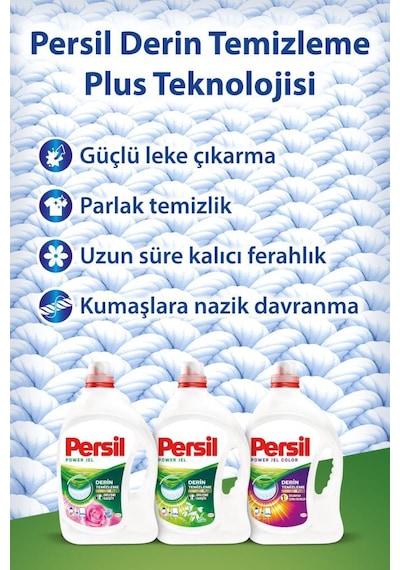 Persil Power Jel Gülün Büyüsü Sıvı Çamaşır Deterjanı 60 Yıkama 4200 ML