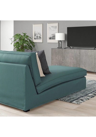 Ikea Gri Şık Kanepe - Uzanma Koltuğu