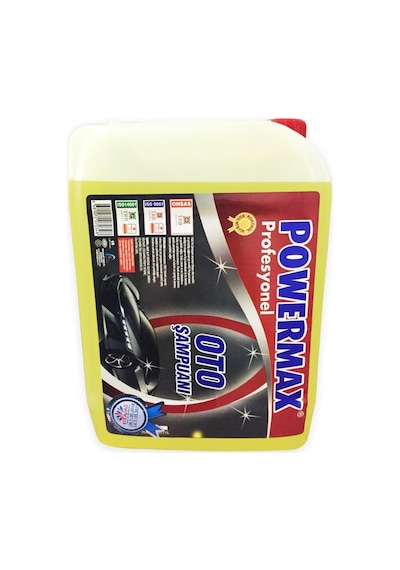 Hepta Collection Sku:smgstkfe595f657c Powermax Profesyonel Cilalı Oto Şampuanı Fırça İle Yıkama 5 Kg Sku: Smgstkfe595f657c