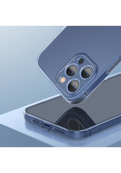 Baseus Simple Case Apple Uyumlu iPhone 12 Pro Max 6.7 Kilif Ince Seffaf Sili 119935647
