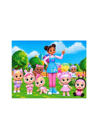 200 Parça Cry Babies Puzzle Sevimli Bebek Karakterleri Temalı Yüksek Baskı Kaliteli 33 X 48 Cm Puzzle