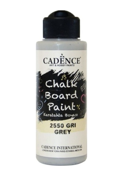 Chalkboard Paint 120ml Kara Tahta Boyası 2550 Gri