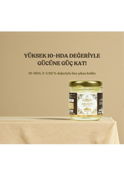Erbal Taze Arı Sütü 30 Gr