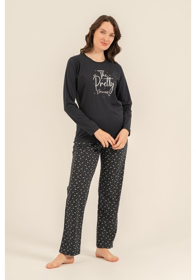 Arnetta The Pretty Princess Anne Kız Lacivert Uzun Kol Pijama Takım Ar3731-a-v1 Ar3731-a-v1 Arnetta The Pretty Princess Anne Kız Lacivert Uzun Kol Pijama Takım Ar3731-a-v1 Ar3731-a-v1