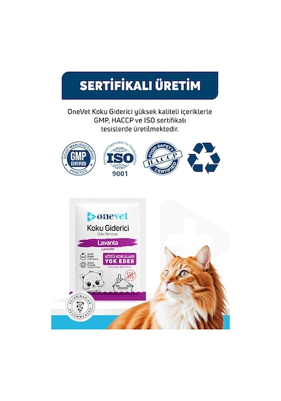 Onevet Kedi Kumu Koku Giderici Lavantalı 15 Adet 25 Gr
