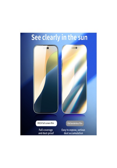Apple iPhone Uyumlu 16 Pro Max 0.33 Mm. Full Hayalet Ekran Koruyucu - 829928972
