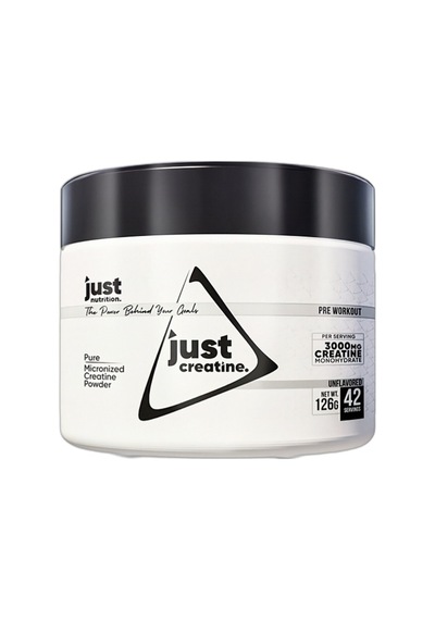 Just Nutrition Creatine Monohydrate Kreatin 126 Gr 42 Servis + Shaker + Protein Kahve Aromasız