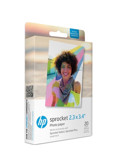 Hp Sprocket 5,8 X 8,7 Cm Birinci Sınıf Çinko Çıkartma Fotoğraf Ka