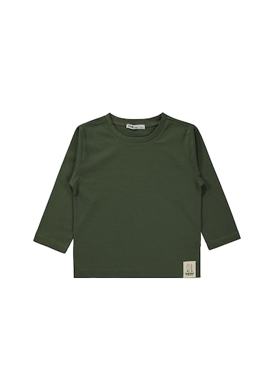 Civil Boys Basic Uzun Kol 2-5 Yaş Sweatshirt - Haki Koyu Haki