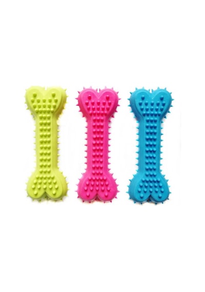 Nunbell Tırtıklı Diş Kaşıma Kemik Köpek Oyuncağı 16 CM