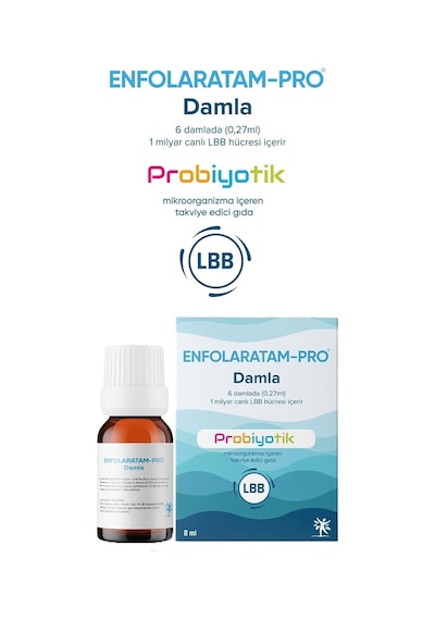 Enfolaratam Pro Probiotic Damla 8 Ml Probiyotik Damla